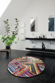 Mijölnir Maglie DJT Alfombrilla de baño Multicolor 100 cm